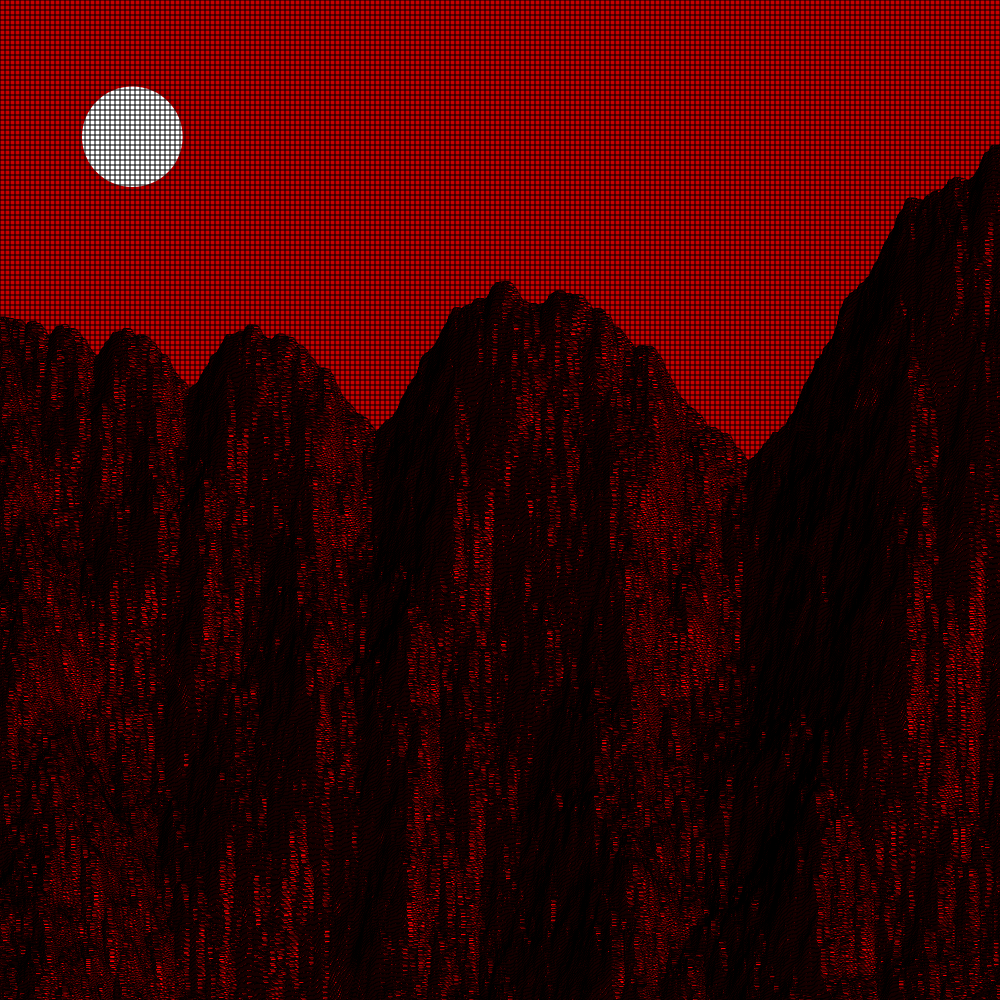 Classic generative landscape #22 static token preview