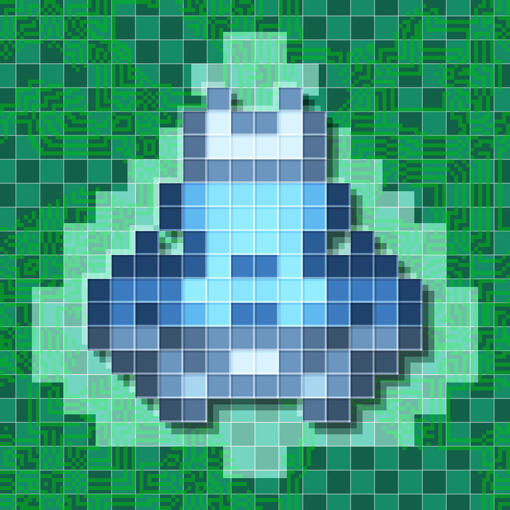 Pixel Spaceships Solos #12 static token preview