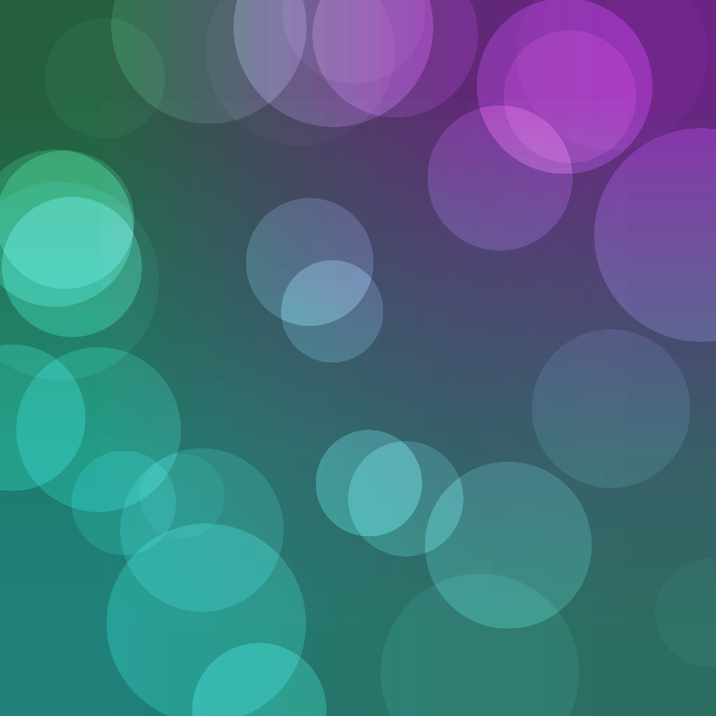 Flat Bubbles #1 static token preview