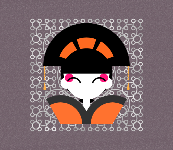 Kimono Doll #8 static token preview