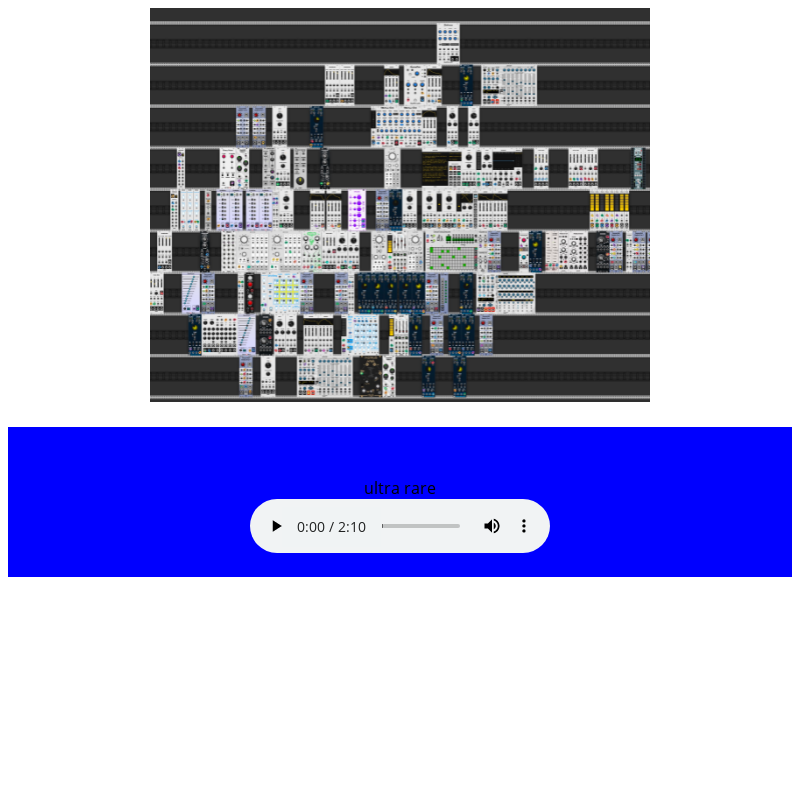Experimental Generative Music #11 static token preview