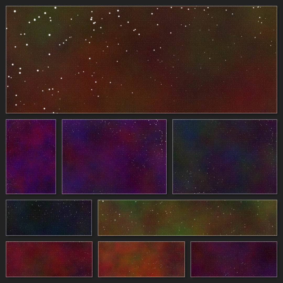 Nebula Clusters #12 static token preview