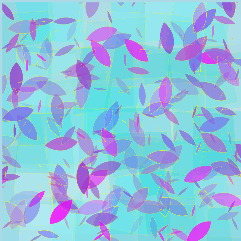 Leaves and glasses #38 static token preview