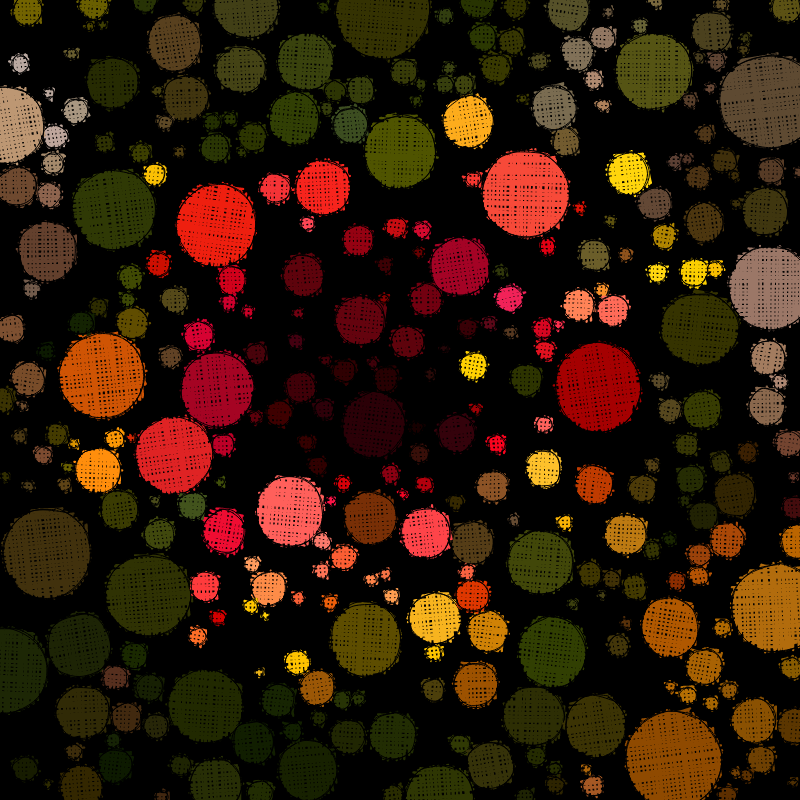 roughly packed flowers #13 static token preview