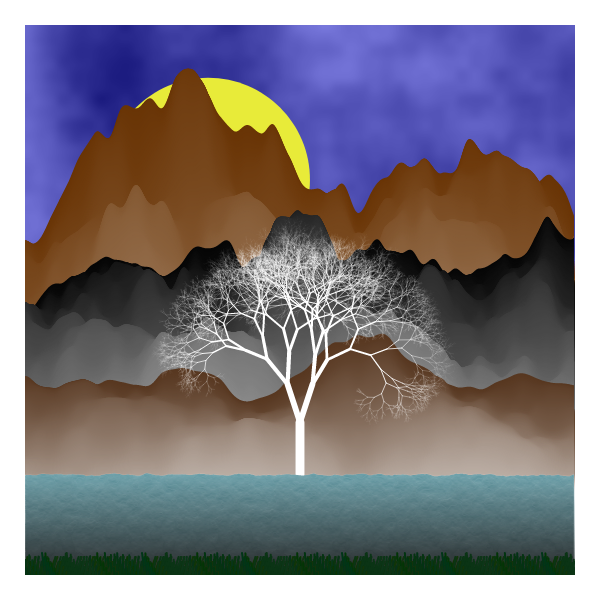 Landscape #1 static token preview