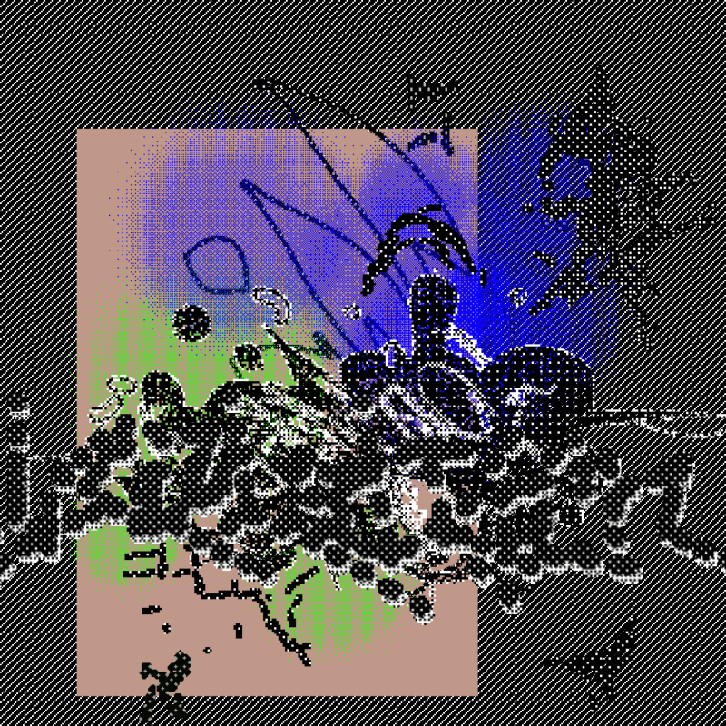 Dither_Graffiti #11 static token preview