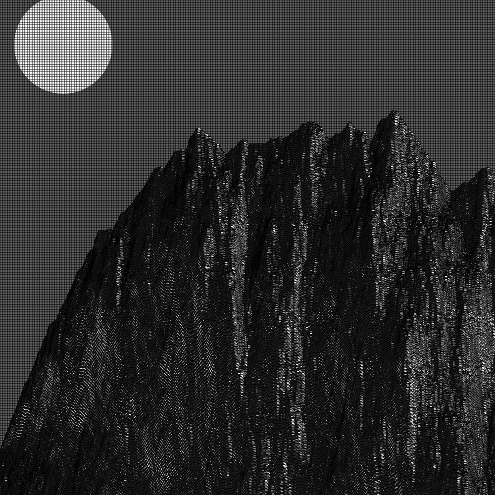 Classic generative landscape #5 static token preview