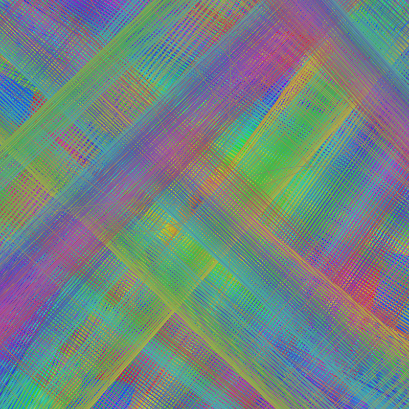 Fibonacci Rainbow Spirals 16 #2 static token preview