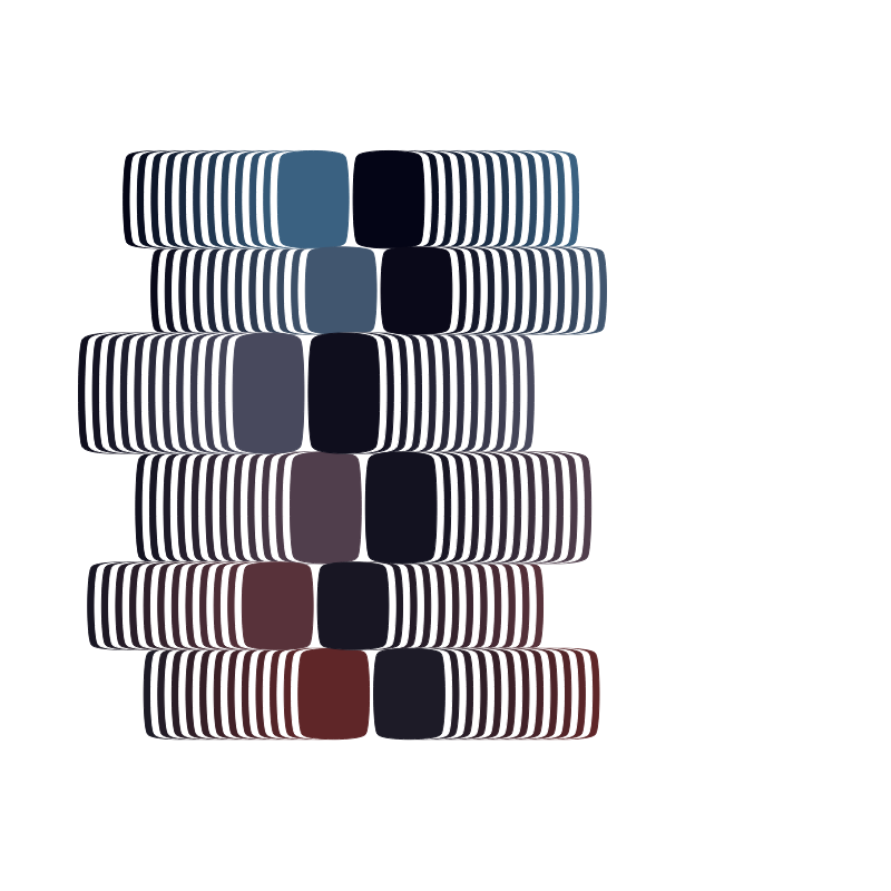Reflection of Stripes 001 #11 static token preview