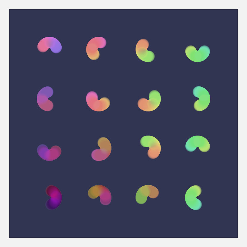 Bean Squiggles #3 static token preview