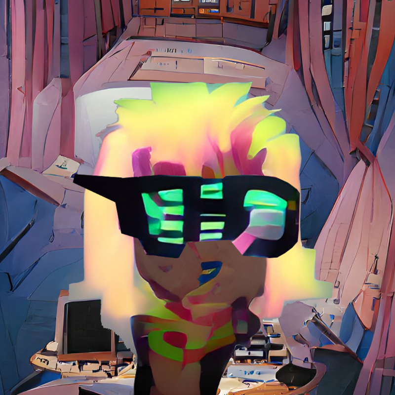 Female hack squad #37 static token preview