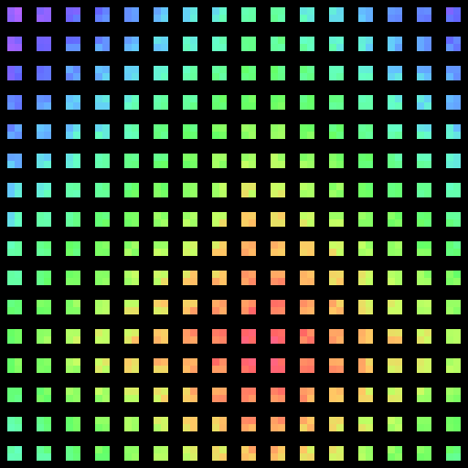 Animated RGB Squares #1 static token preview