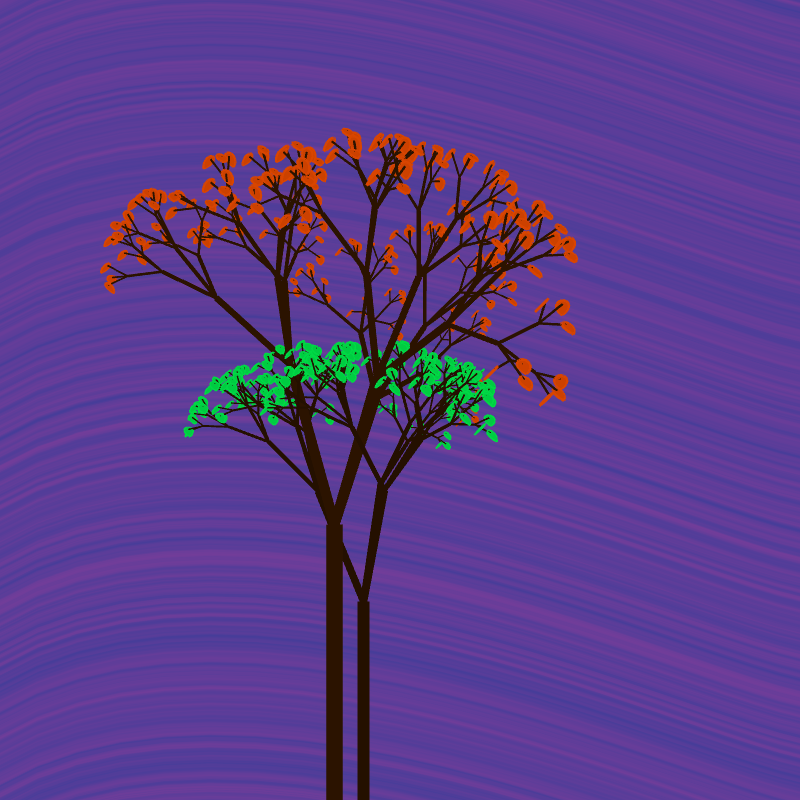 Two Trees #14 static token preview