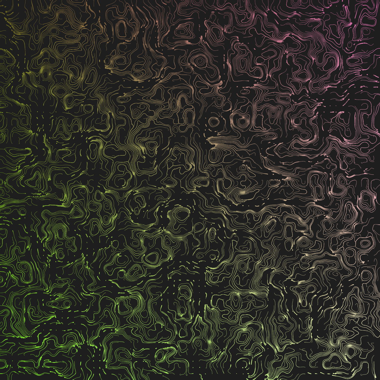 Topographic Lines #16 static token preview