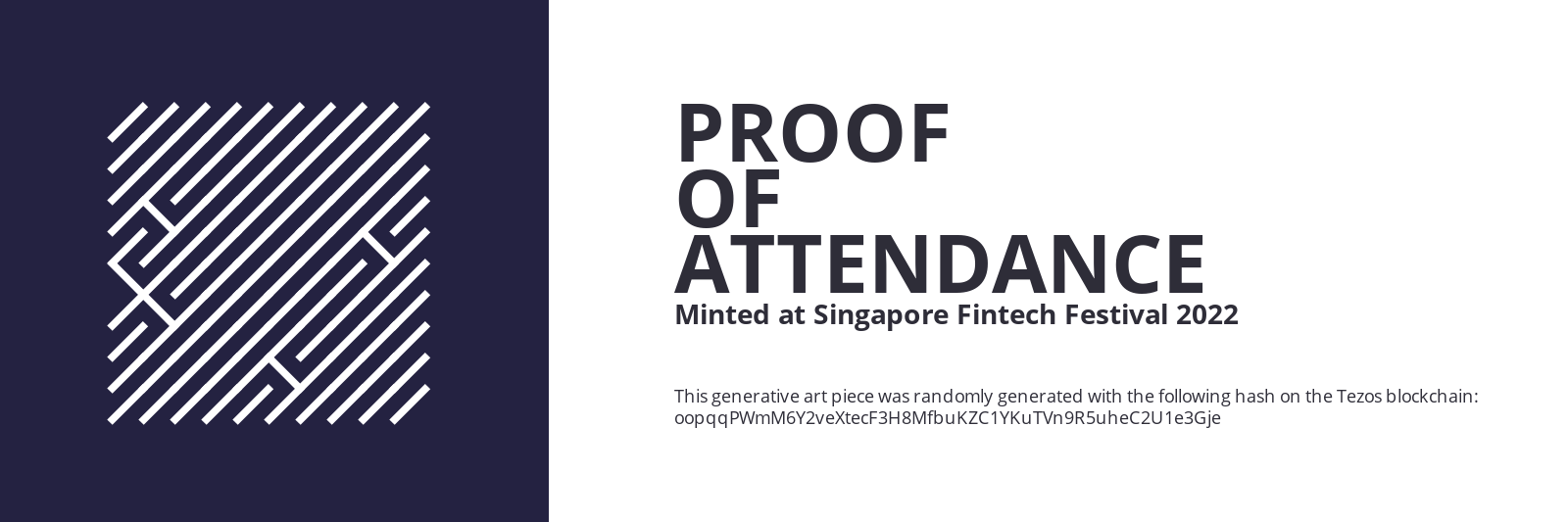 SFF2022 Proof of Attendance Token #446 static token preview