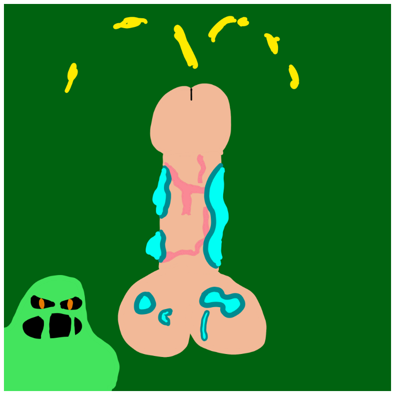Decayed Dickgenerative Art #31 static token preview