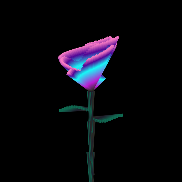 Digital Flower #5 static token preview