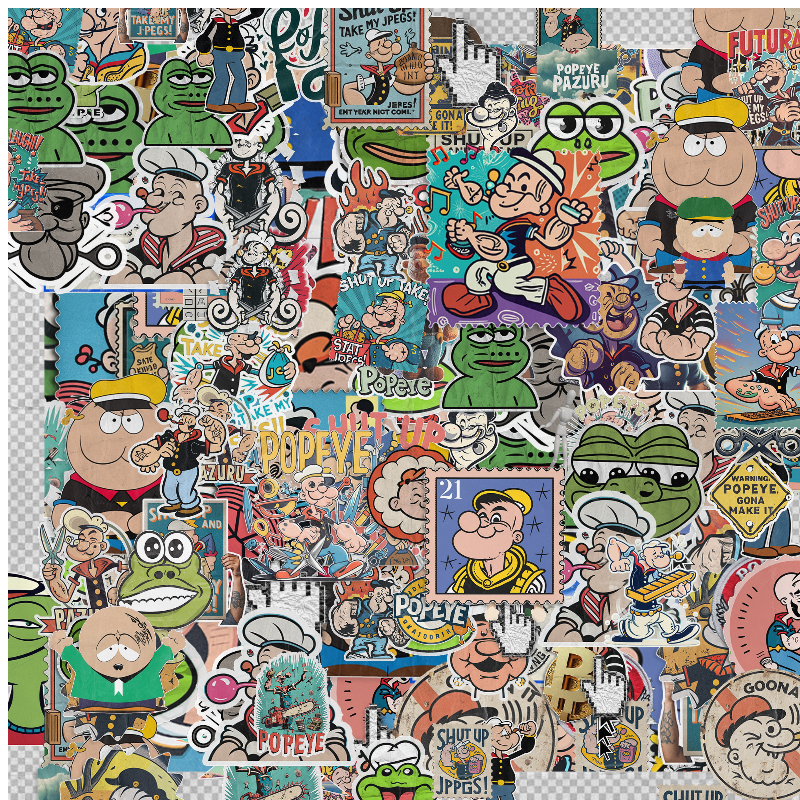 Sticker addict: PEPEYE #24 static token preview