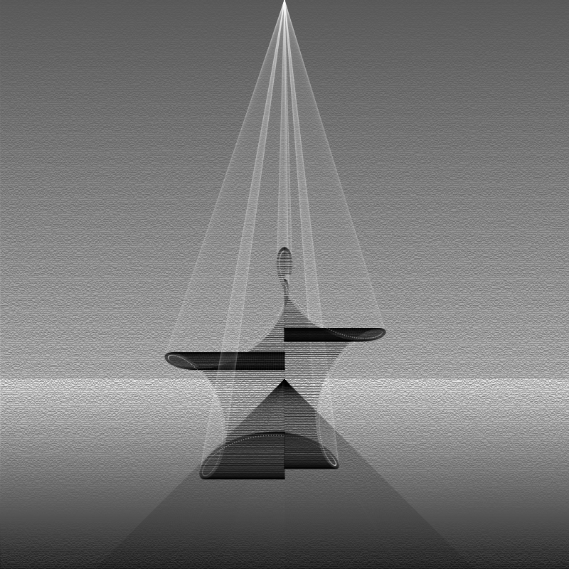 Meditating Lines #17 static token preview