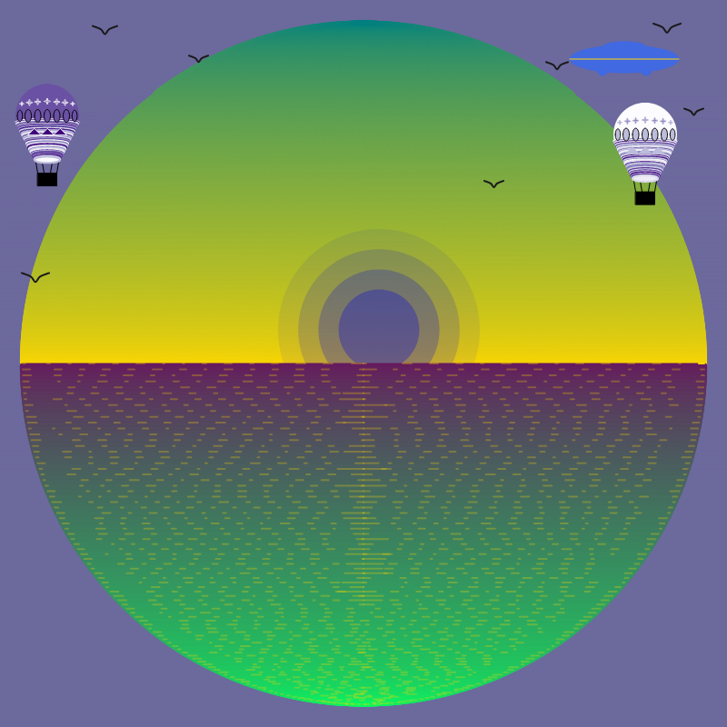 Sunset View #2 static token preview