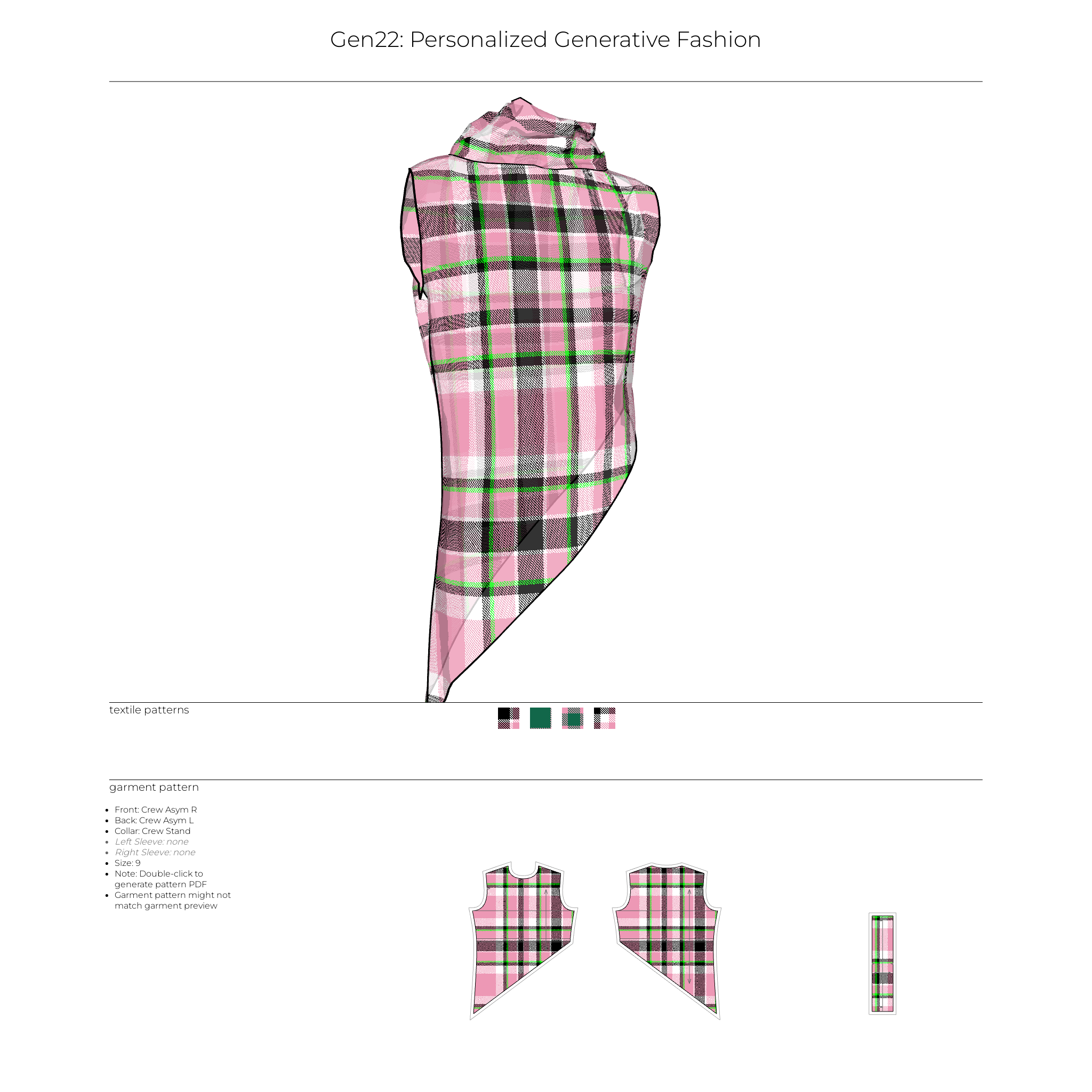 Gen22: Personalized Generative Fashion #25 static token preview
