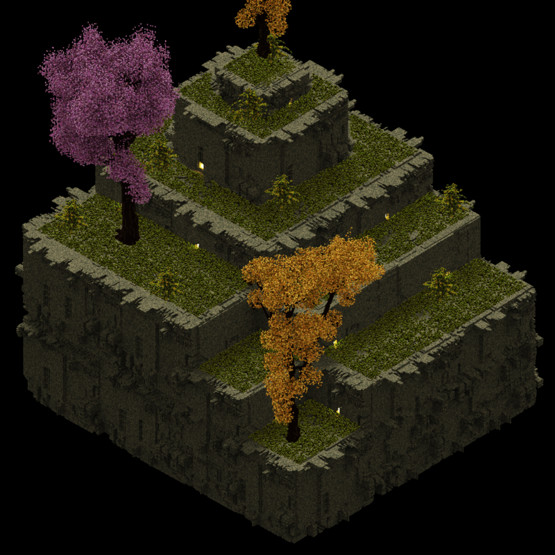 Voxel Temple #11 static token preview