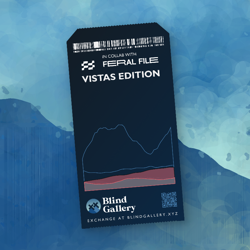 Blind Gallery Mint Pass (Vistas Edition) #22 static token preview