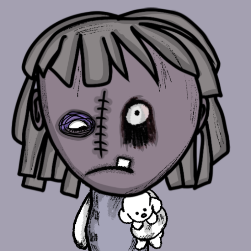 Creepy Dolls #54 static token preview