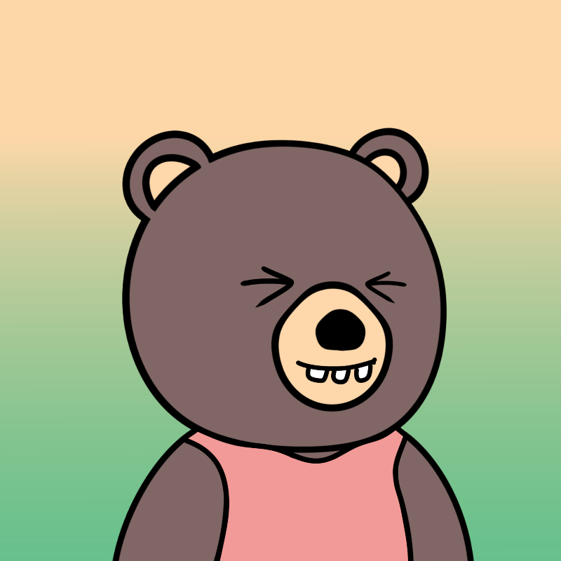 ME BEAR #7 static token preview