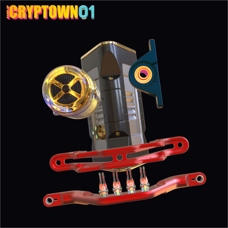FacesOfCryptown vol.01 #21 static token preview