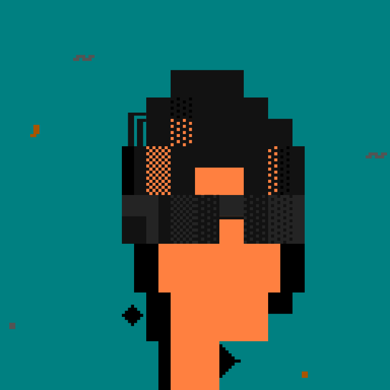 Gen DOS Punk #7 static token preview