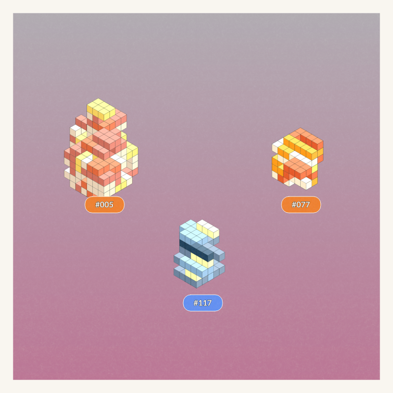 Pokeblocks Squad #9 static token preview