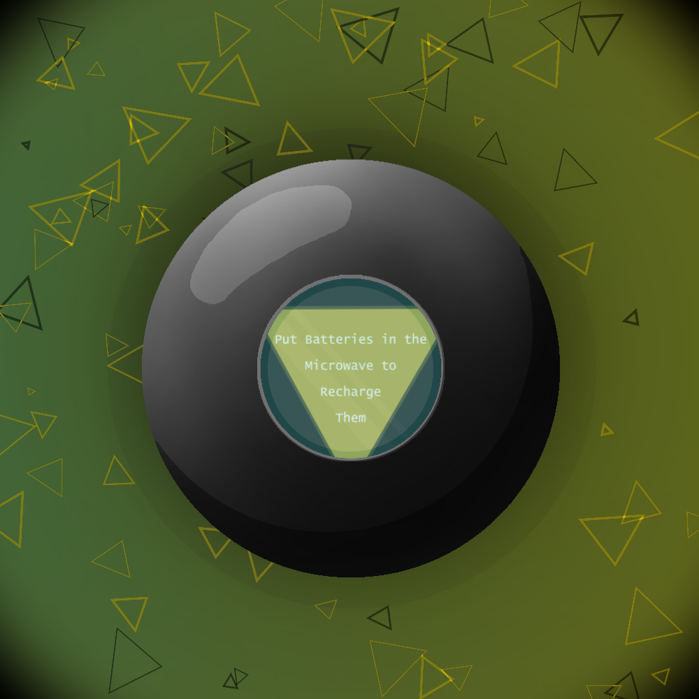Malevolent 8 Ball #13 static token preview