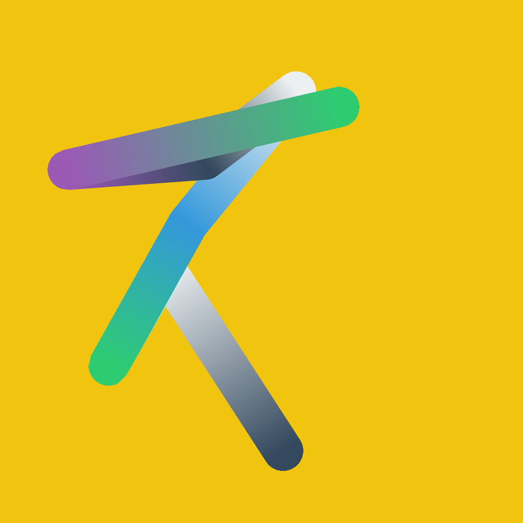 Rainbow Swirls #14 static token preview