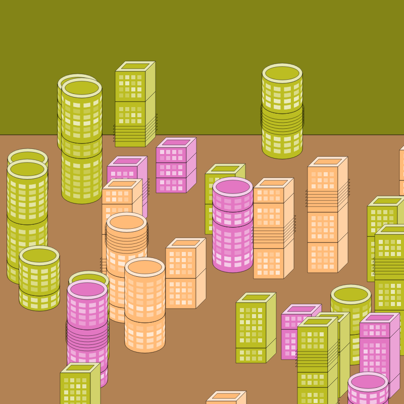 City Lights #20 static token preview