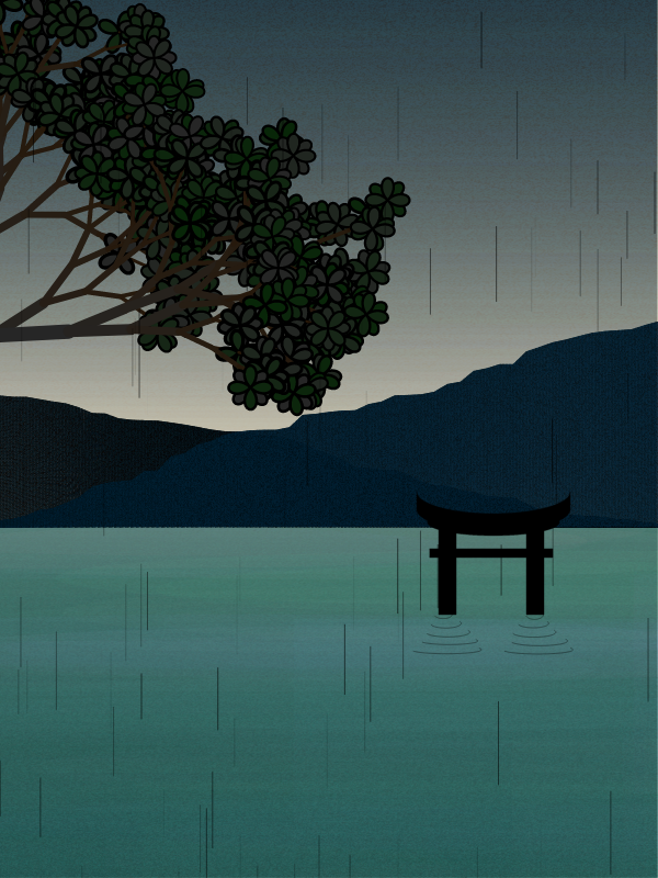 Foggy morning in a village near Tokyo #12 static token preview