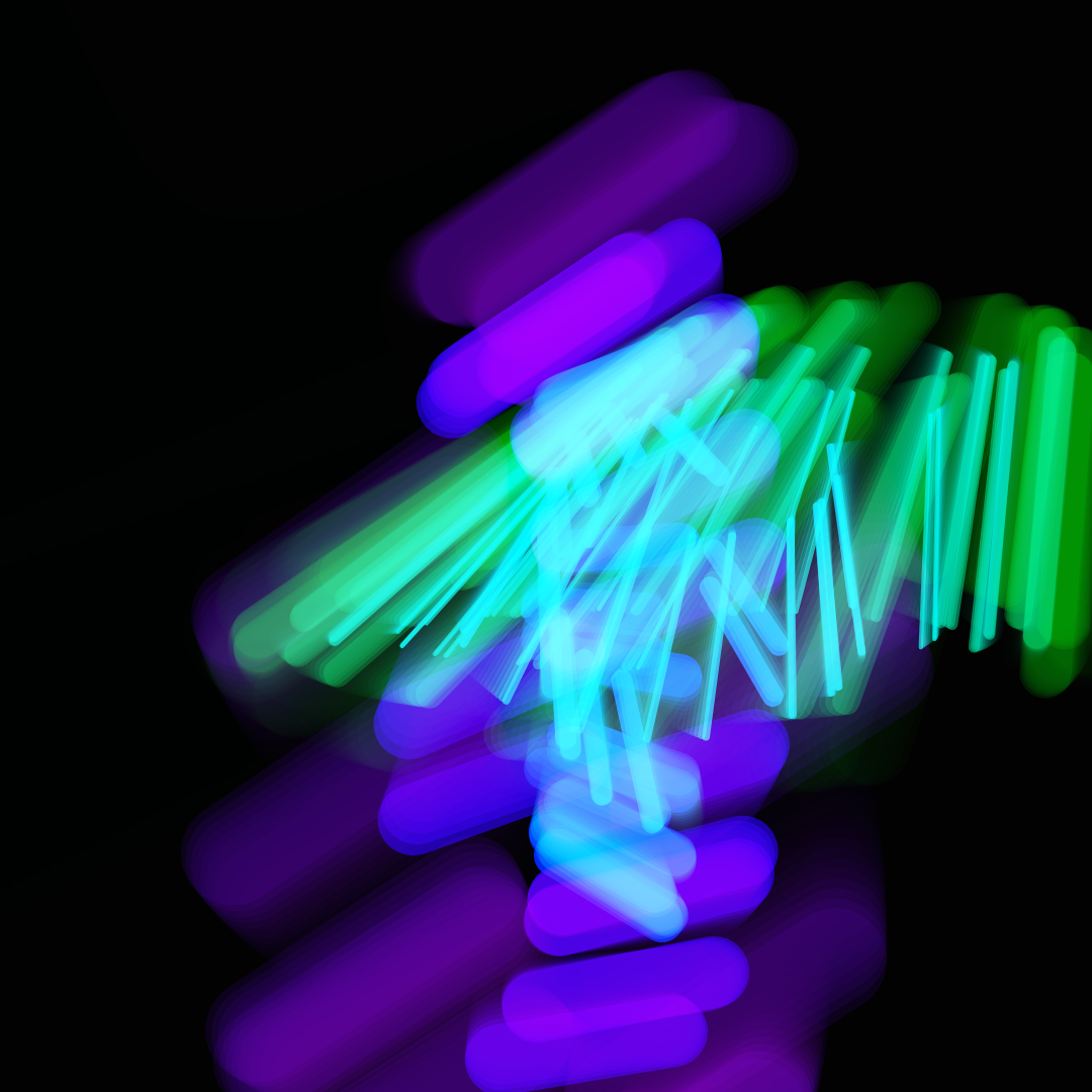 Glow sticks #6 static token preview