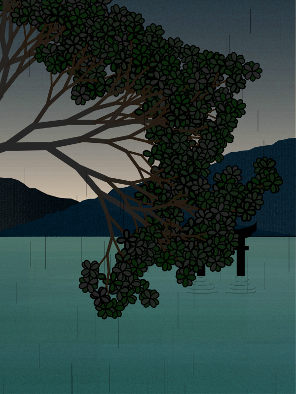 Foggy morning in a village near Tokyo #21 static token preview