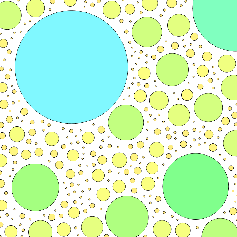 Laying circles #9 static token preview