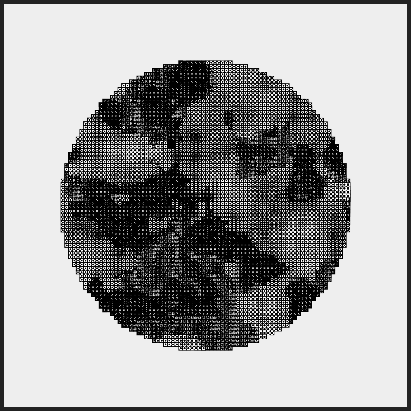 Mapa Mundi [ascii] #1 static token preview