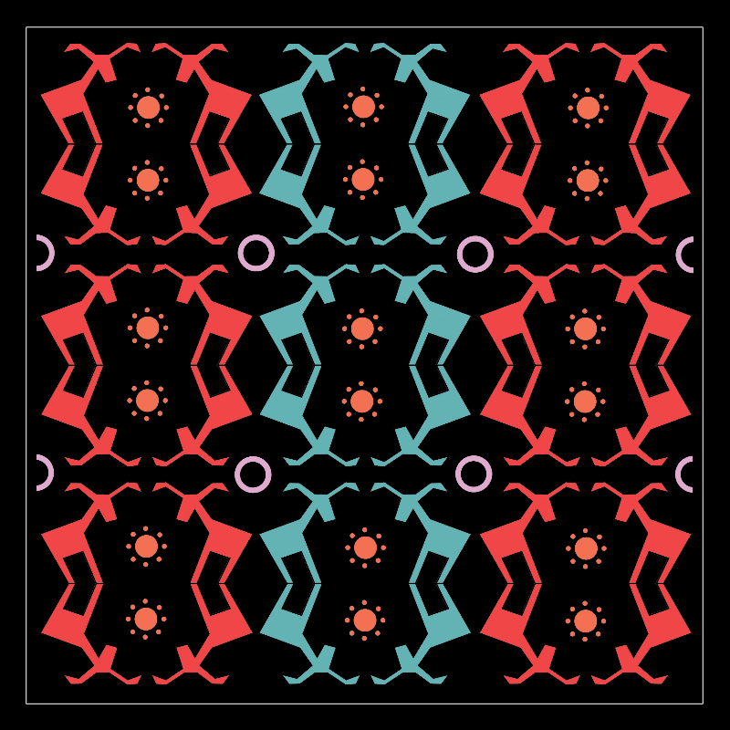Animal-Geometric Motif #9 static token preview