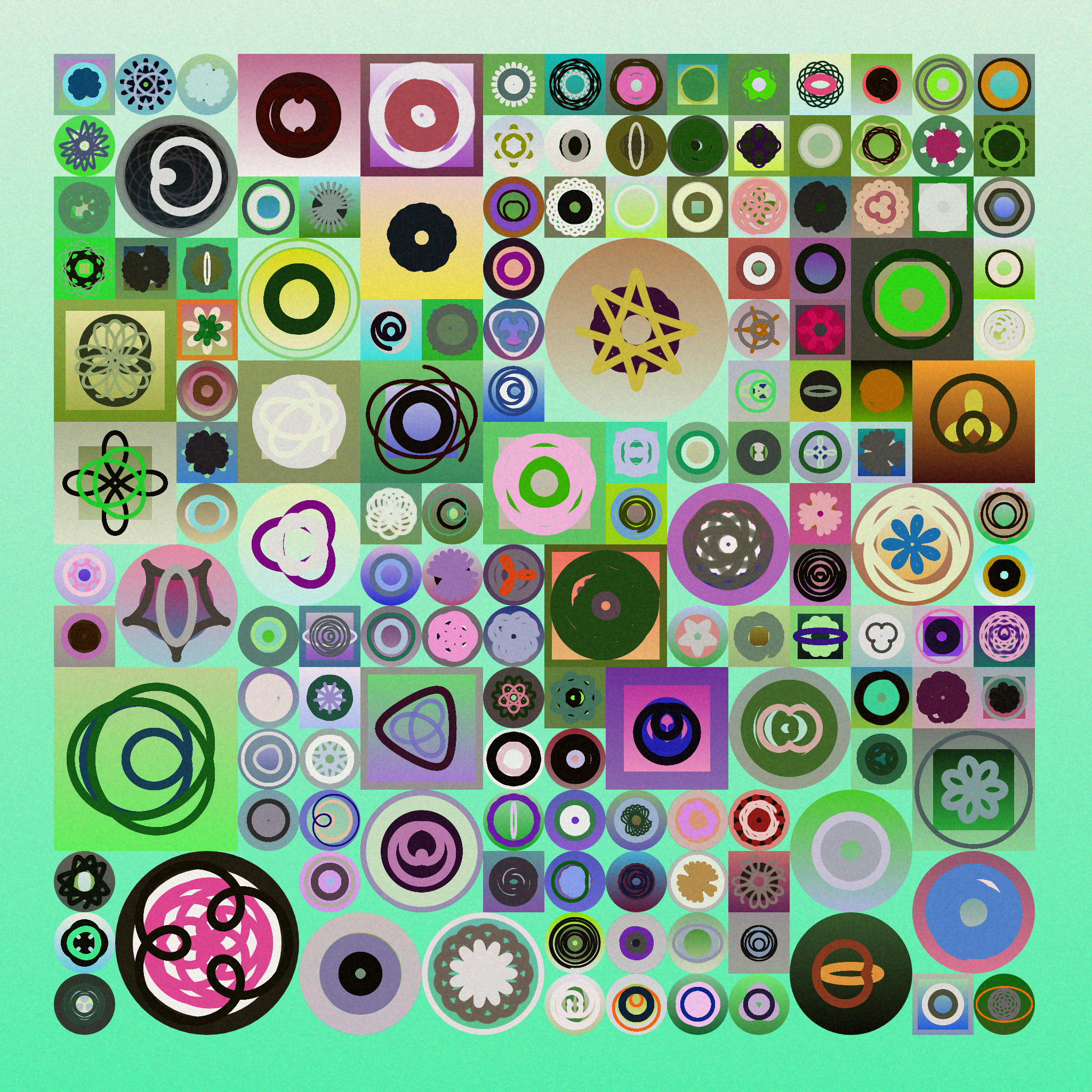 Spirography #19 static token preview