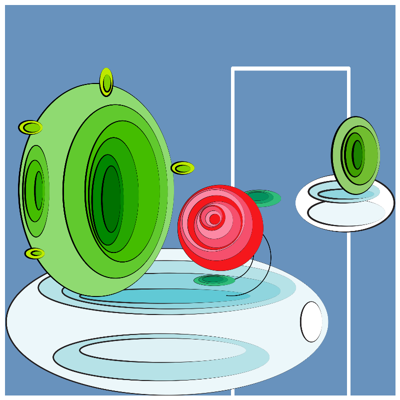 Tulip & Cactus #7 static token preview