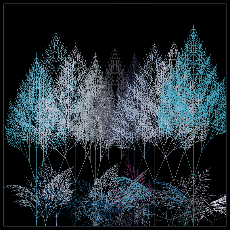 Fractal Forest #21 static token preview