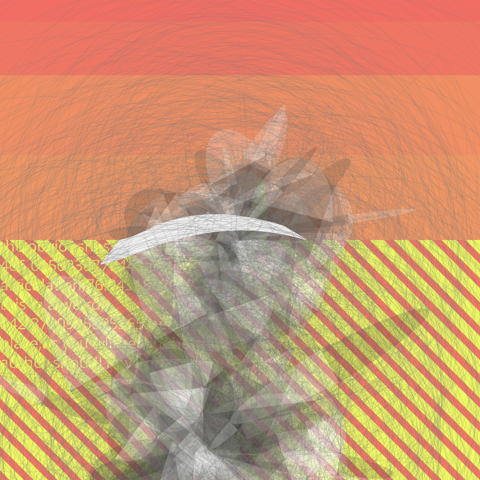 Generative composition: object in space #3 static token preview
