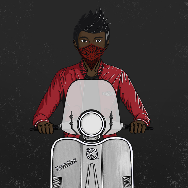 SCOOTER RIOT #1 static token preview