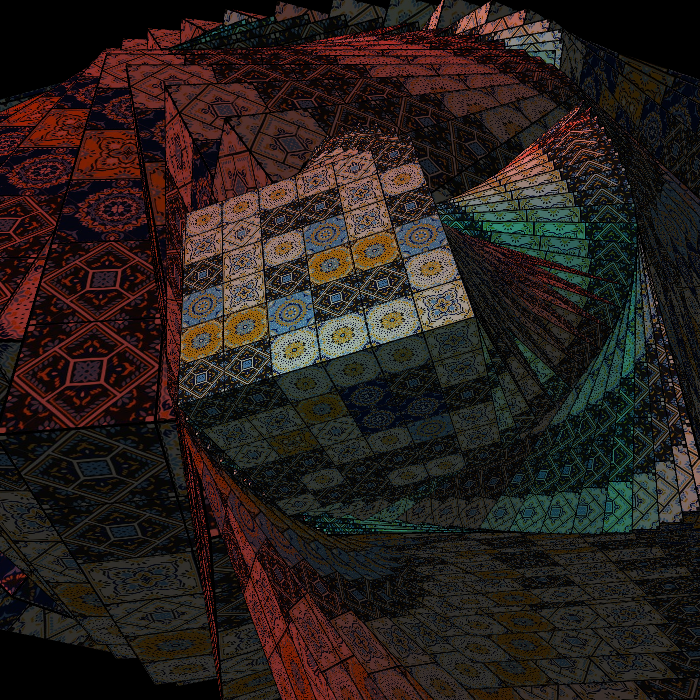 PSYCHEDELIC MOSAIC #18 static token preview