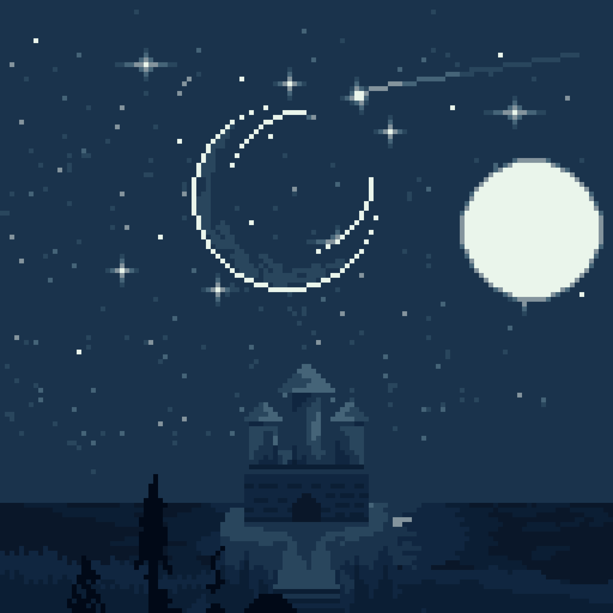 Stories of a Blue Bit Night #12 static token preview