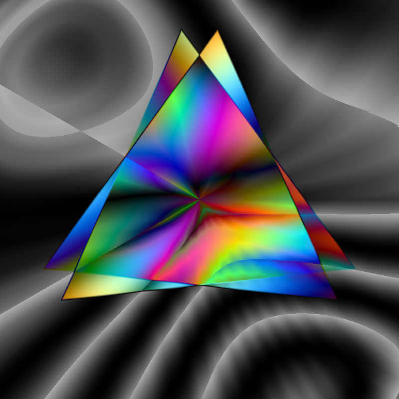 Colorful Triangles #13 static token preview