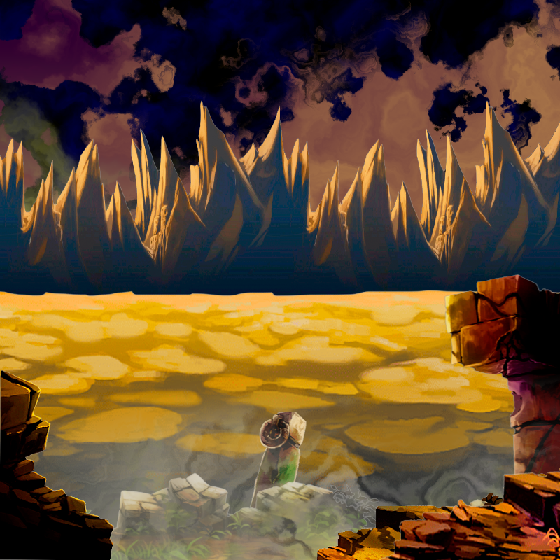Desolated Landscapes #1 static token preview